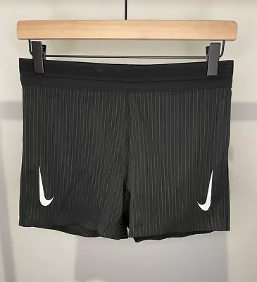 Nike AeroSwift Dri-FIT ADV Tight Racing Shorts Black CJ2367 Women’s Size M • $54