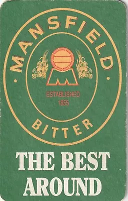 BEER MAT - MANSFIELD BREWERY - BITTER - (Cat 120) - (1992) • £1.50