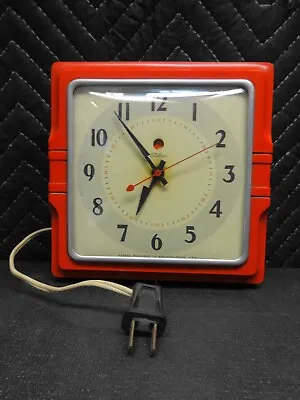 Pre-War 1940s Telechron Kitchen Clock Model 2H11 “The Café” Working Condition • $74.95