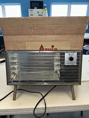 Vintage Arvin Fan Forced Automatic Instant Electric Heater 1320 Watts Works Box • $59.99