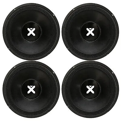 4x  Vonyx 10  8 Ohm PA DJ Replacement Drivers Spare DIY Speaker Parts 2000W • £110