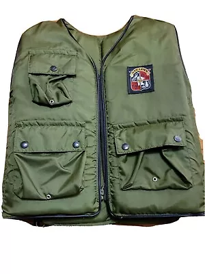 VINTAGE STEARNS Sans Souci Life Jacket Vest Fly Fishing Boat Adult Small/Medium • $32.19
