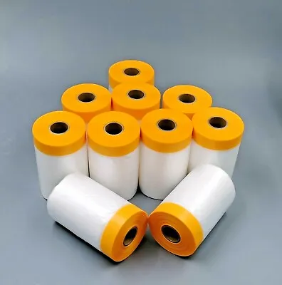 10 X Sanian Masking Film Tape For Painters 300mm X 25m • £19.99