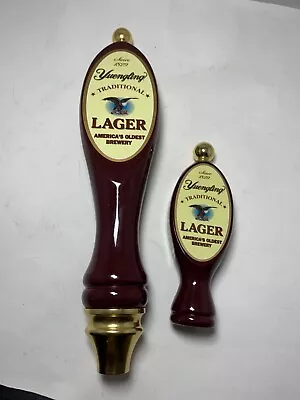 2 Vintage Yuengling Brewing Co Lager Beer Tap Handle Home Bar Pub Mancave • $32