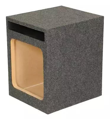 Q Power HD112 12  Single Heavy Duty Vented Square Subwoofer Sub Enclosure Box • $54