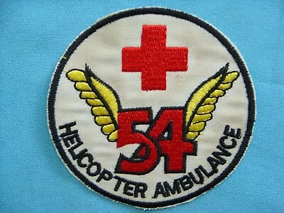 VIETNAM WAR PATCH US 54th MEDICAL DETACHMENT HELICOPTER AMBULANCE • $10.98