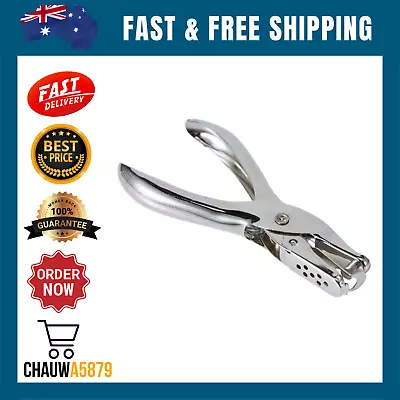 6MM Single Round Hole Paper Punch Puncher School Office Stationary Ticket Pliers • $3.48