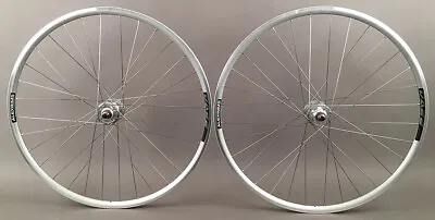 Alex Rims DA22 Silver Fixed Gear Track Bike Wheels 32h SingleSpeed Formula Hubs • $238