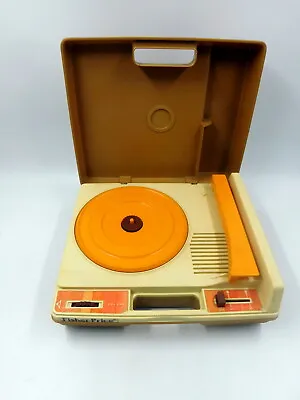 Vintage 1978 Fisher Price Record Player Model 825 Kid Phonograph Turntable Works • $49.95