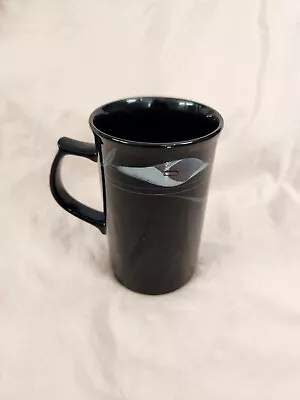 Mikasa Opus Black Tall Cappuccino Mug 4 3/4  • $11