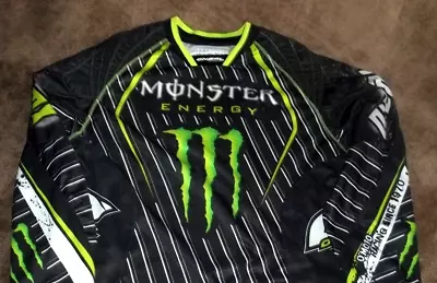 O'neal Motocross Racing Monster Energy Jersey Atv Riding  Medium Sport Clothing • $50