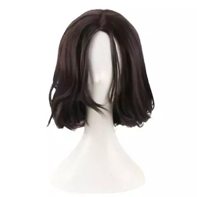 Cosplay Wig For John Wick Black Short Wavy Hair Wig Handsome Men Natu Fast • £9.94