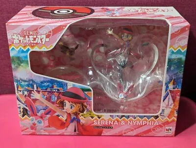 MegaHouse G.E.M. Series Pokemon Serena & Sylveon Figure Japan • $350