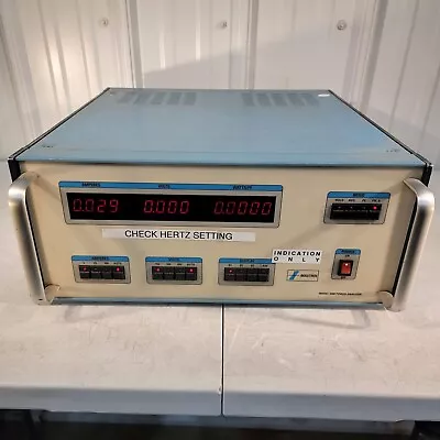 Magtrol 5300 Power Analyzer 3-Phase 1-Phase 100A 600V Max • $1465