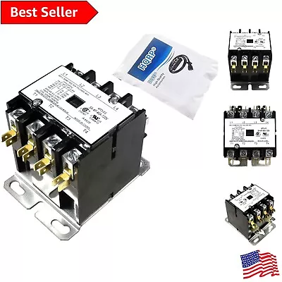 4-Pole 40 Amp Coil 120-Volt AC Contactor - Definite Purpose Relay - UL Listed • $55.99
