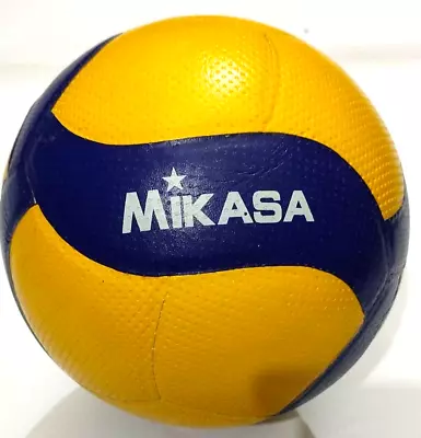 MIKASA OFFICIAL Match FIVB COMPETITON INDOOR VOLLEYBALL Blue/Yellow 200W • $28.30