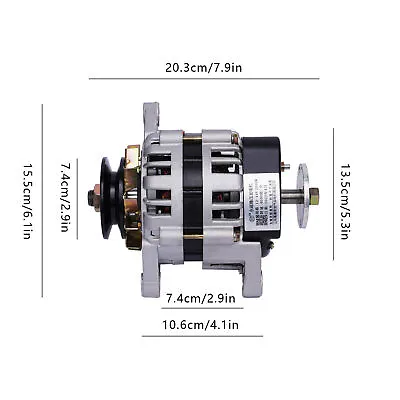 2000W Permanent Magnet Synchronous DC Generator PMA Low Rpm Charging Alternator • $99.64