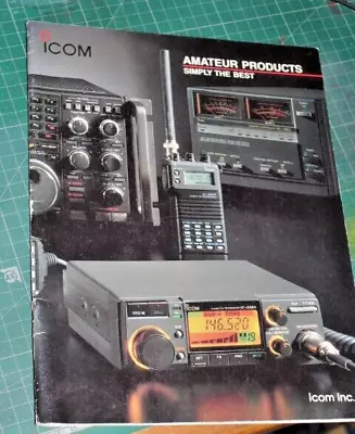 AmatuerRadio Catalogue - ICOM  Transeivers Receivers Accessories • £15