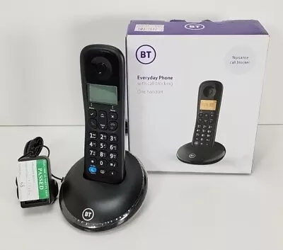 BT Digital Cordless Landline Phone Call Blocking Single Handset • £14.99