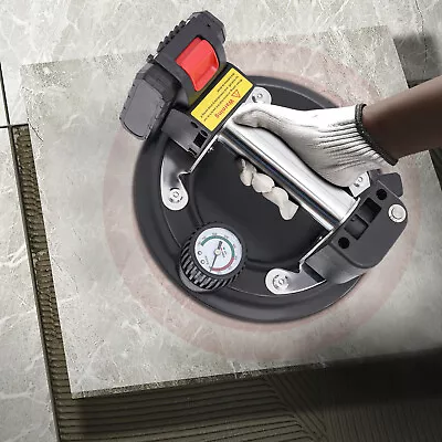 8  Electric Vacuum Suction Cup Heavy Duty Lifter Glass Tile Granite Lifting Tool • $47.50