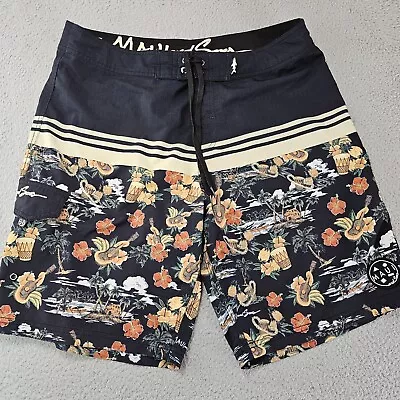 Maui And Sons Swim Trunks Mens Size 34 Beach Surf Bathing Suit Pool Board Shorts • $12.66