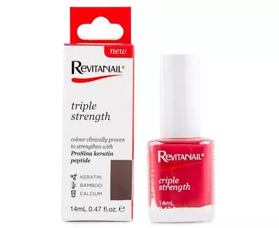 £8.77 • Buy Dr LeWinn’s Revitanail Nail Polish Pomegranate 14ml