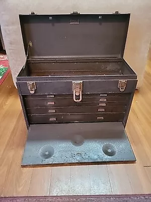 VINTAGE KENNEDY KITS 520 MACINIST TOOLBOX 7 Drawer • $149.99