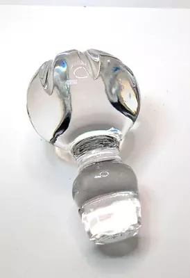 Large Solid Glass Decorative Bottle Stopper 4  Tall • $12.49