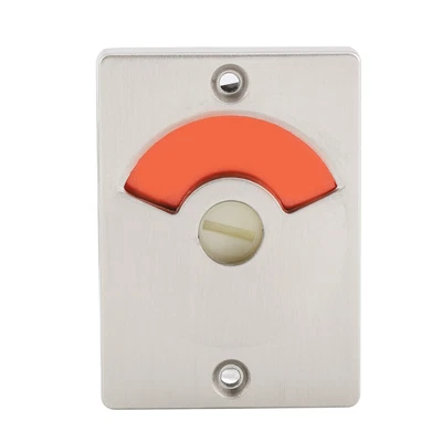 $13.50 • Buy Door Lock With Vacant Engaged Privacy Indicator & Screws Bathroom NE