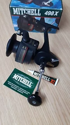 Vintage Mitchell Fishing Reel Model 498 X-NEW-From Collection • $250