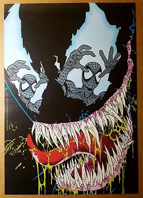 Venom Spider-Man Marvel Comics Poster By Erik Larsen • $24.50