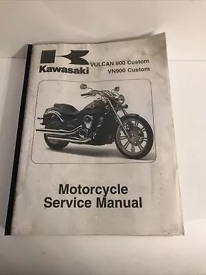 Vulcan 900 Custom VN900 Custom Motorcycle Factory Service Repair Manual Free SH • $29.99