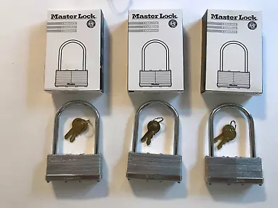 Padlock  Keyed Alike( LOT OF 3) Master Lock Commercial  Refrigerators Heavy Duty • $49