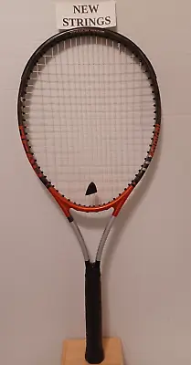 Head AUSTRIA Ti Radical OS AGASSI Tennis Racquet Racket 4-1/4 + New Strings/Grip • $88.95