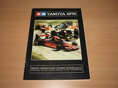 TAMIYA 1979 Model Construction Brochure Catalog Brochure Top Rare • $57.05