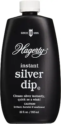 W. J. Hagerty Instant Silver Dip Polish 12-Ounce 17012 • $16.41