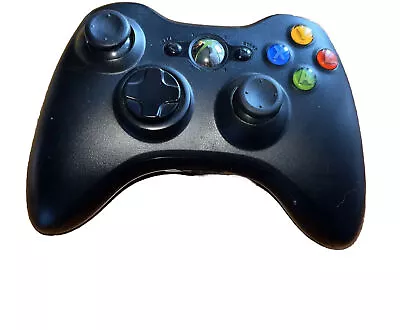 $14.99 • Buy Xbox 360 Official Microsoft Black Wireless Controller Original OEM Tested