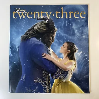 D23 DISNEY Twenty Three Magazine Issue Spring 2017 Beauty And The Beast • $12