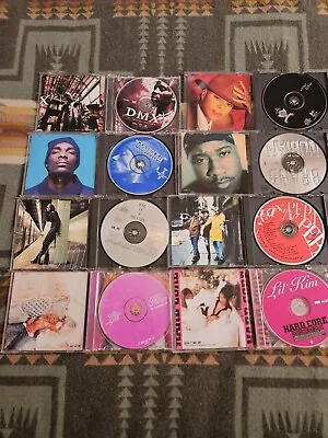 90s Hip Hop 8 CD Lot Dmx Mary J Lil Kim Snoop Brand Nubian Aaliyah Salt N Pepa • $18