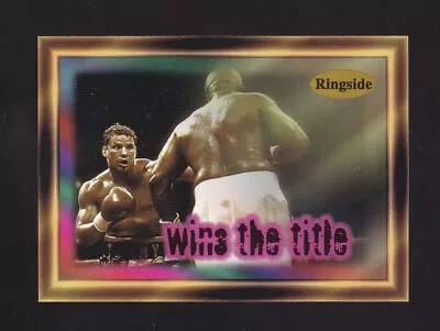 1996 Ringside Tommy Morrison Wins The Title George Foreman #F5 • $1.95