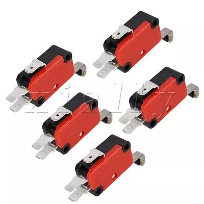 5x Long Roll Hinge Lever Micro Limit Switch CNC AC 250V 15A HV-156-1C25 SPDT • $7.59