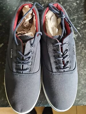 Mens Firetrap Lace Up Canvas Casual  • £5