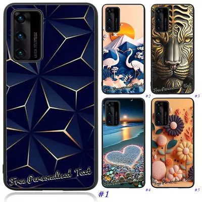 Personalised Text Back Case For Huawei Mate 40 30 20 10 Pro Y5 Y6p Y7p Y9 Prime • $9.98