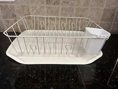 Vintage Hard Rubber Rubbermaid Style Drain Board Drip Dish Rack Large Size • $29.99