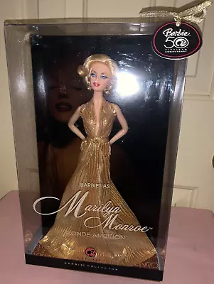 Barbie As Marilyn Monroe - Blonde Ambition (NRFB Barbie 50th Anniversary) • $171.83