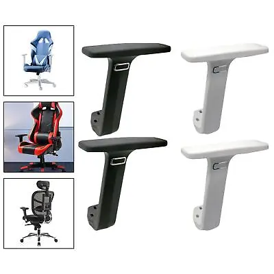 2Pcs Office Chair Armrest Accessory Gaming Chair Arms Chair Armrest Replacement • £15.92