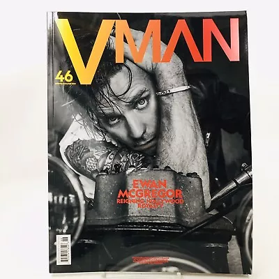 V Man VMan Magazine 46 Ewan McGregor Men Fashion Hollywood Royalty Spring 2021 • $24.95