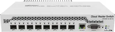 MikroTik CRS309-1G-8S+IN 9 Port Desktop Switch 1 Gigabit Ethernet 8 SFP+ 10Gbps • $240.57