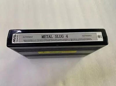 SNK Metal Slug 4 Neo Geo MVS Arcade Cart Tested  • $70