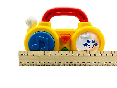 Vintage 1992 KIDDICRAFT Fisher Price Children's Babies Activity Radio Fidget Toy • $28